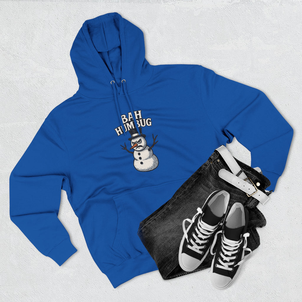 Bah Humbug Snowman Hoodie