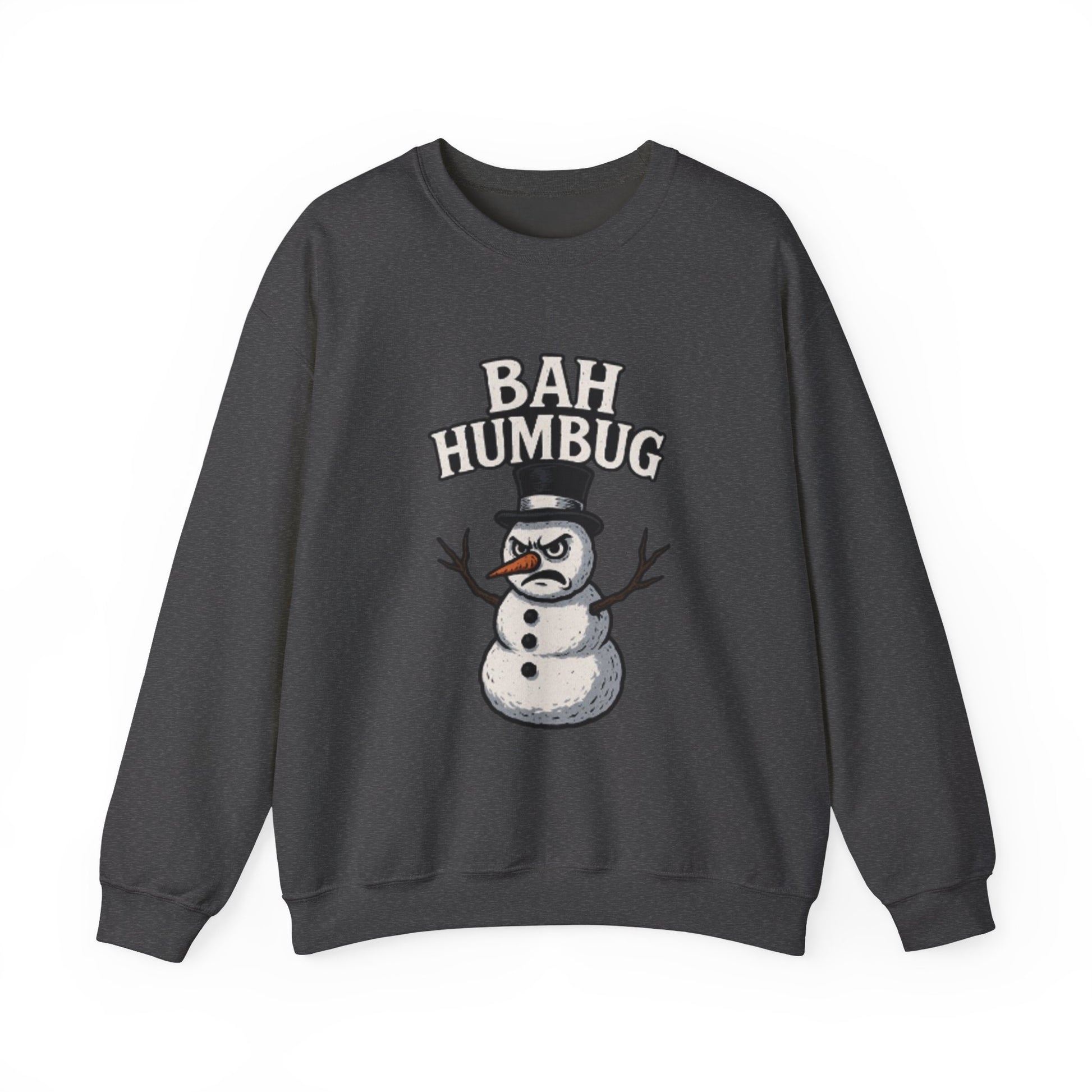 Bah Humbug Snowman Sweatshirt