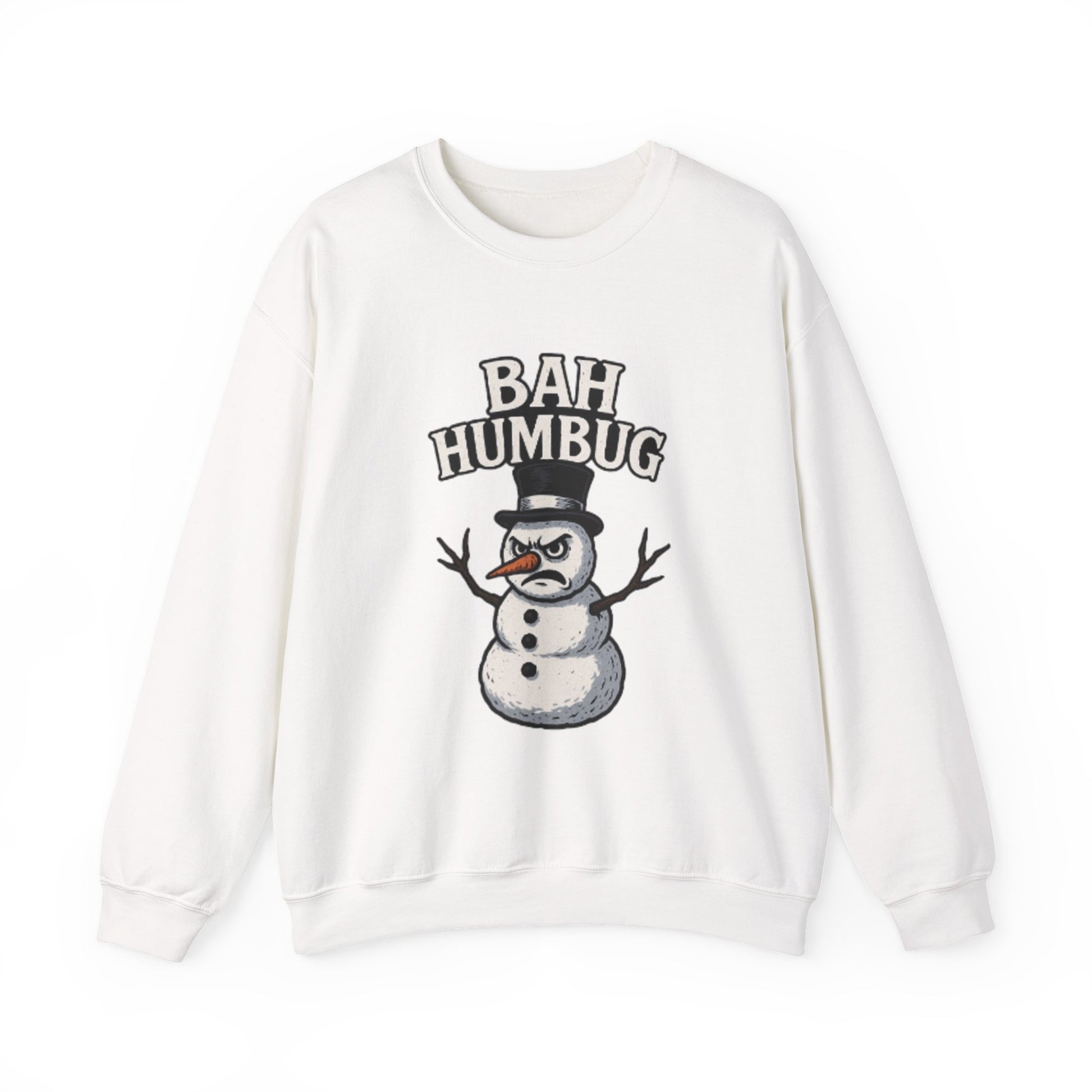 Bah Humbug Snowman Sweatshirt