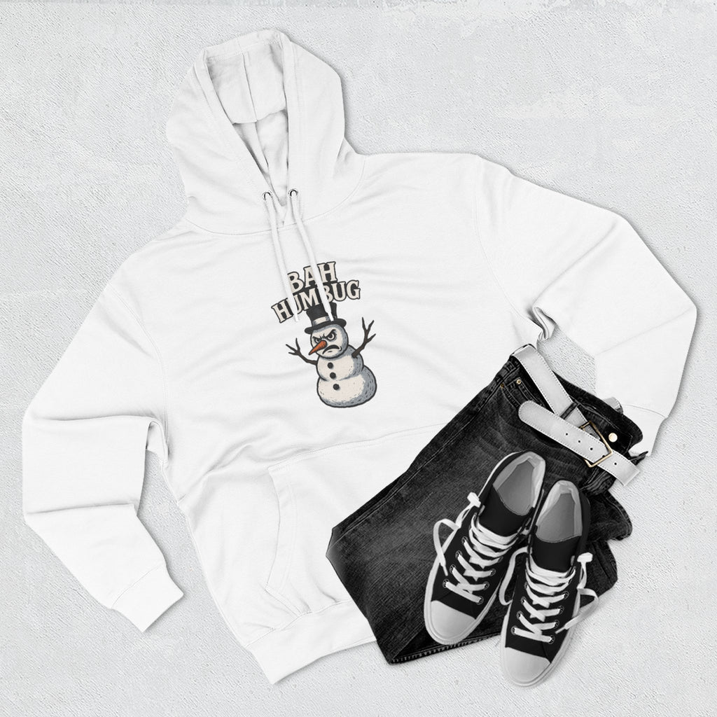 Bah Humbug Snowman Hoodie