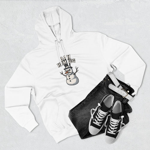 Bah Humbug Snowman Hoodie