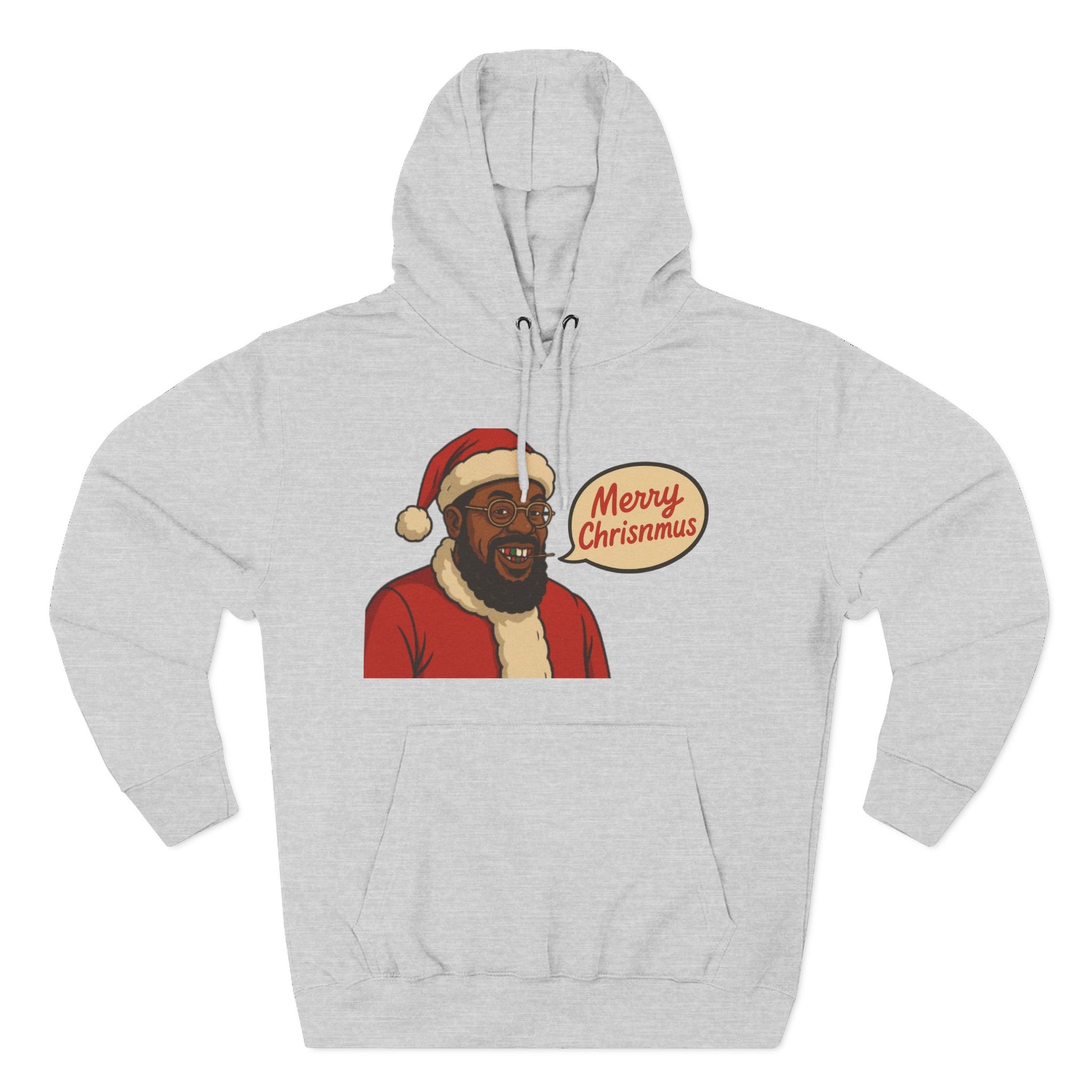 Santa "Merry Chrismmus" Festive Holiday Hoodie