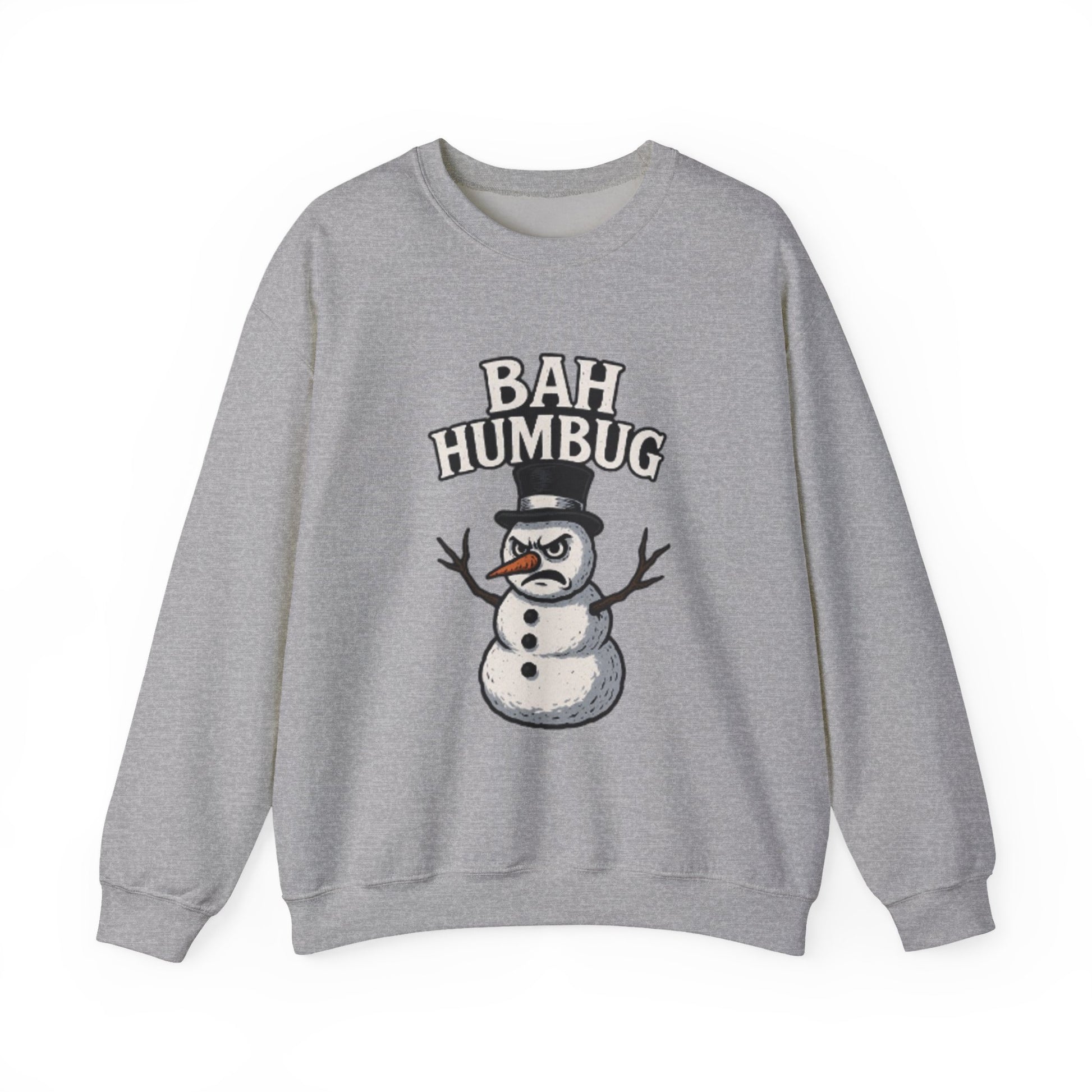 Bah Humbug Snowman Sweatshirt