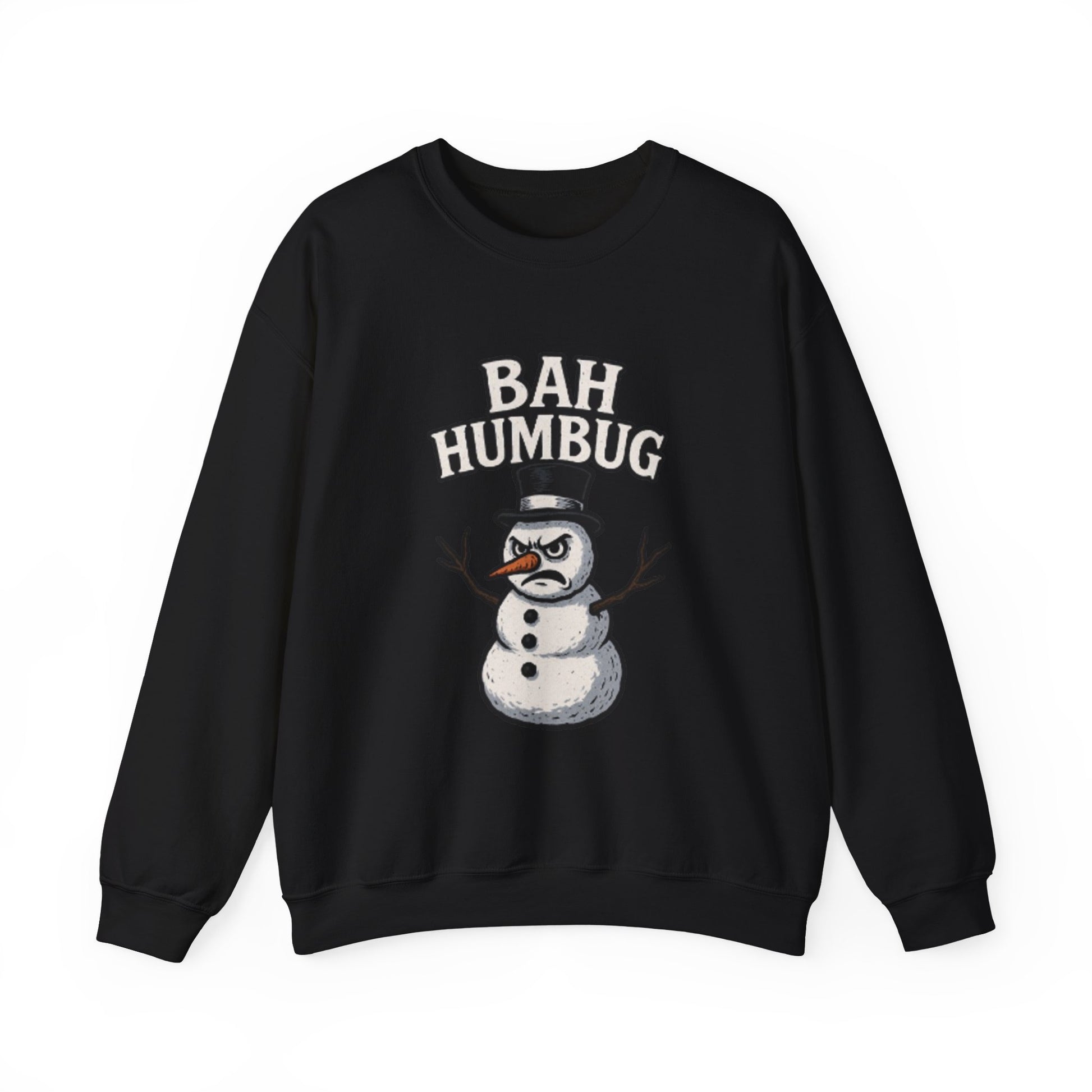 Bah Humbug Snowman Sweatshirt