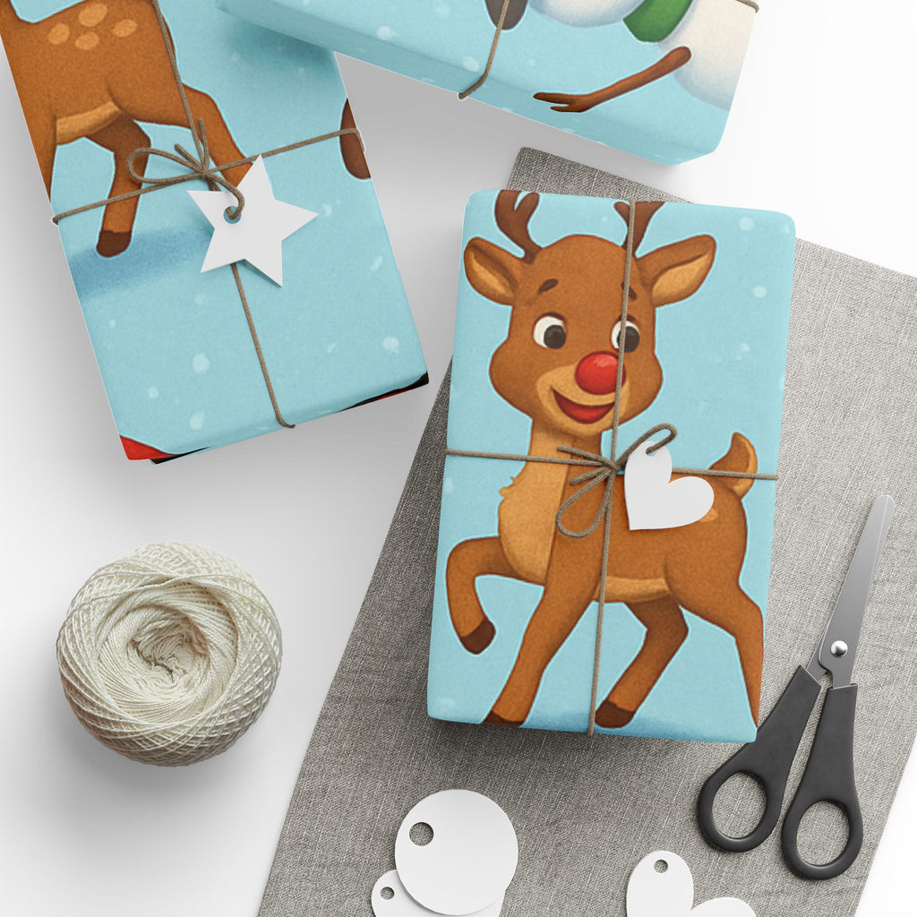 Kids Playing With Rudolph The Red Nose Reindeer