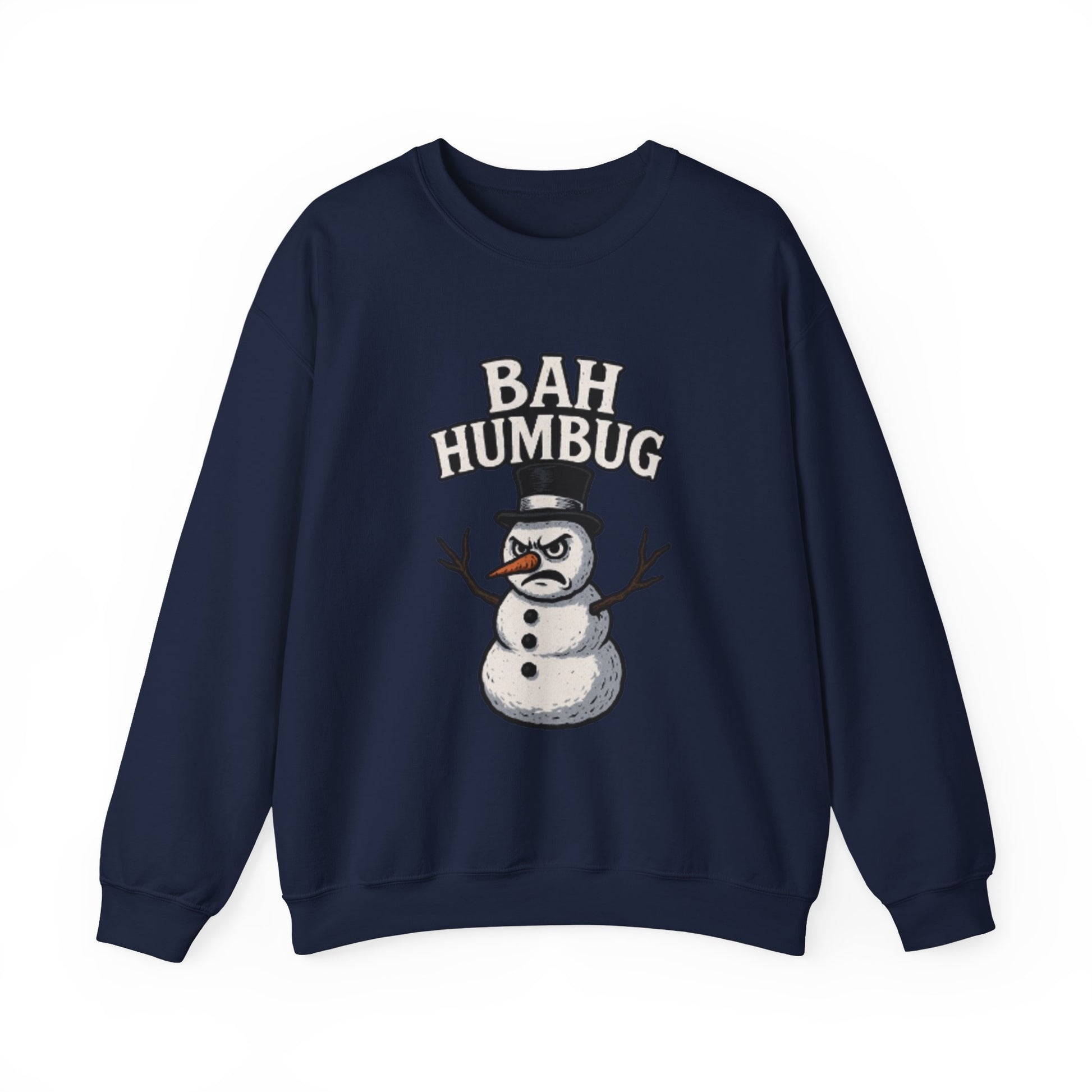 Bah Humbug Snowman Sweatshirt