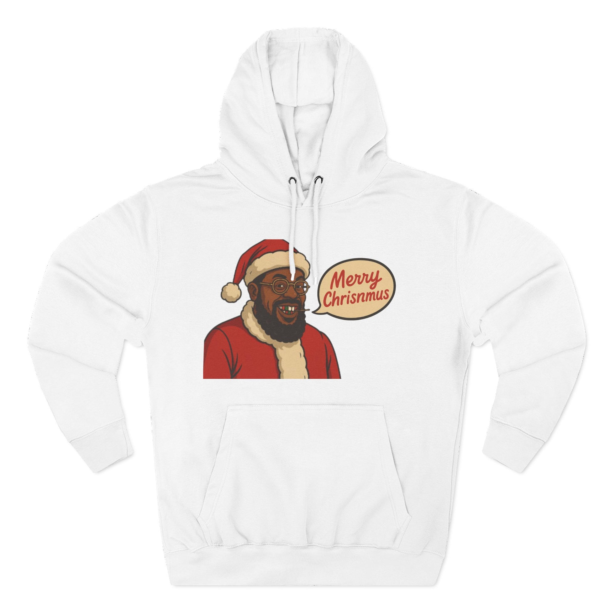 Santa "Merry Chrismmus" Festive Holiday Hoodie