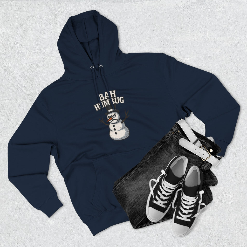 Bah Humbug Snowman Hoodie