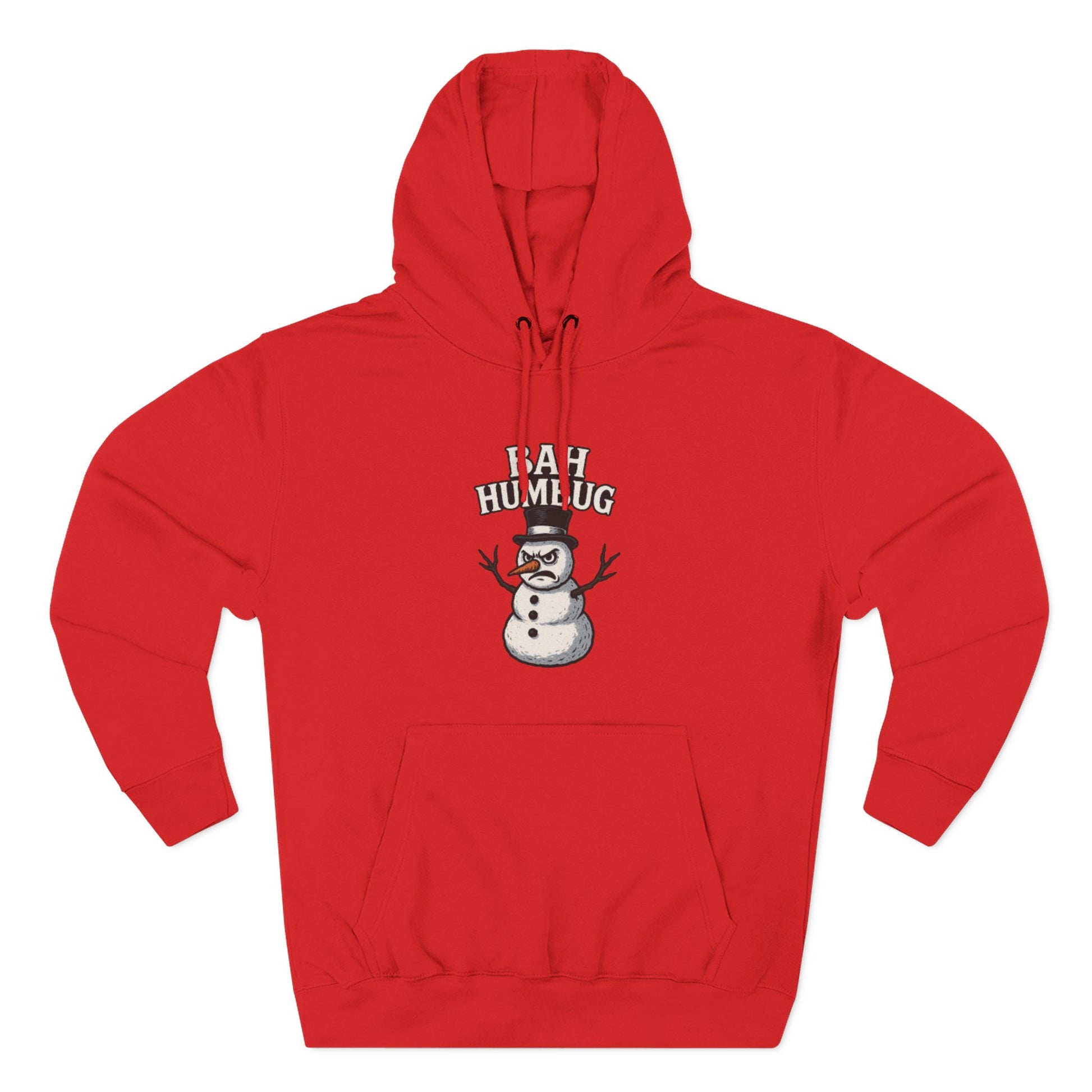 Bah Humbug Snowman Hoodie