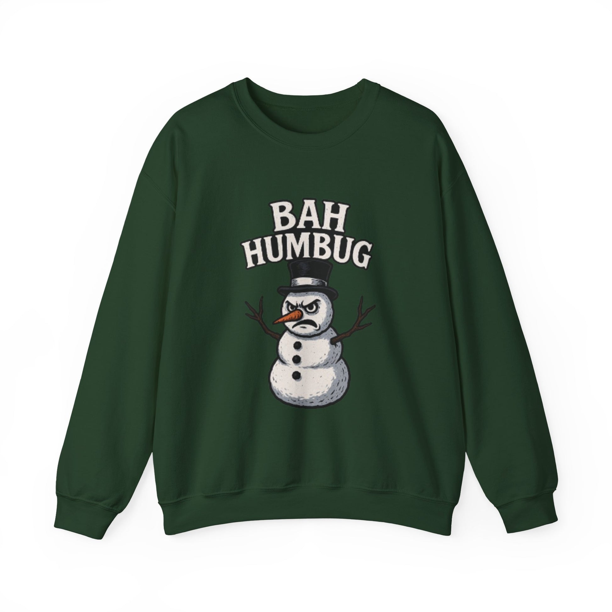 Bah Humbug Snowman Sweatshirt